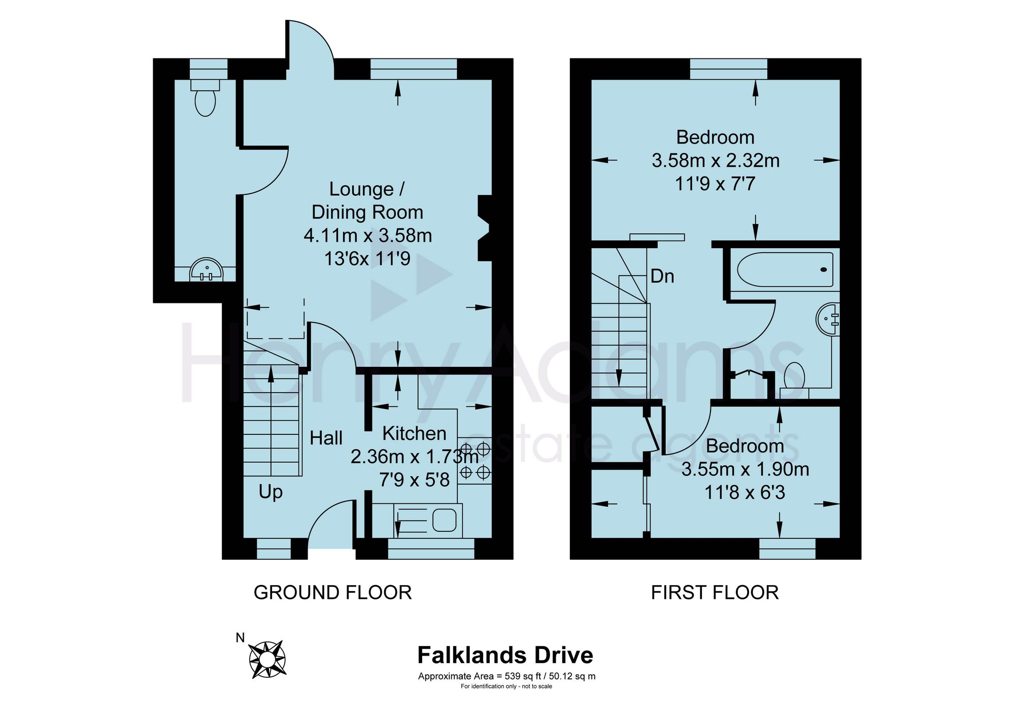 1 Falklands Drive, Horsham floorplan