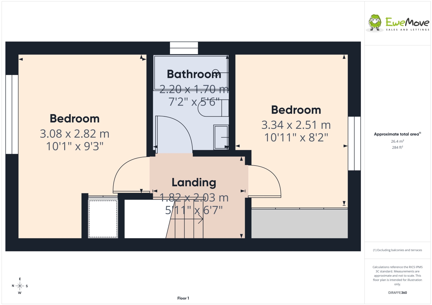 1, Marten Close, York floorplan