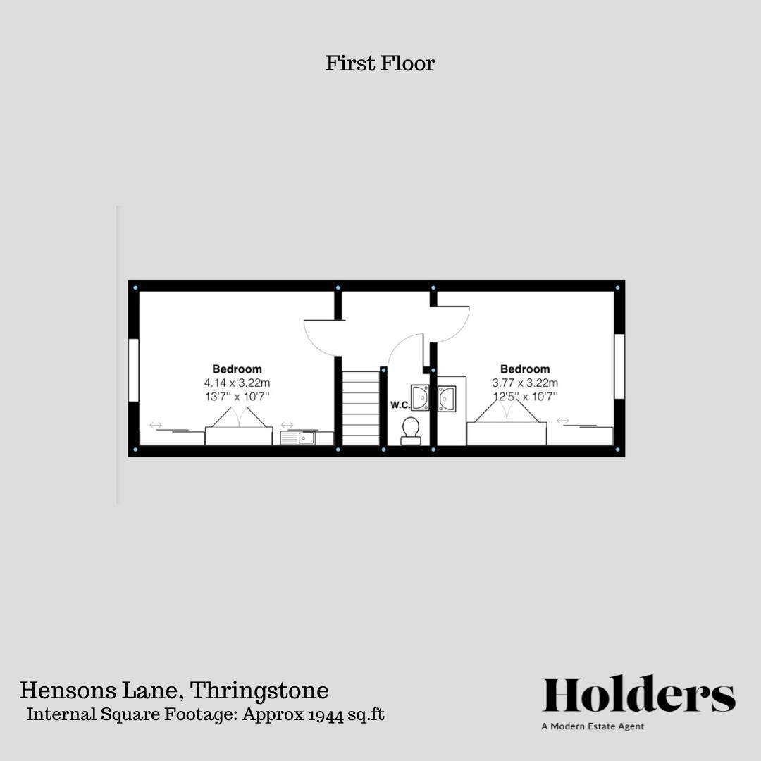 78, Hensons Lane,, Coalville floorplan