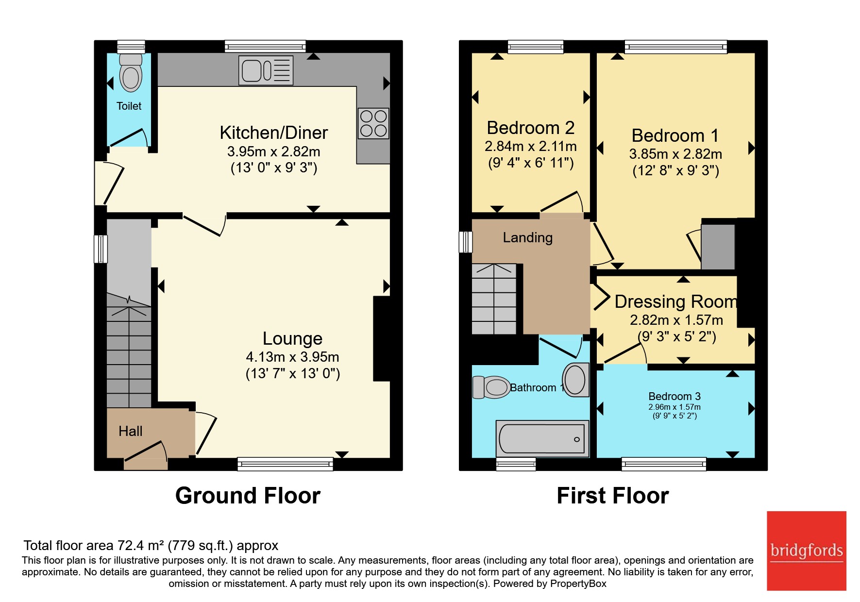 35, Grangewood Road, Staffordshire floorplan