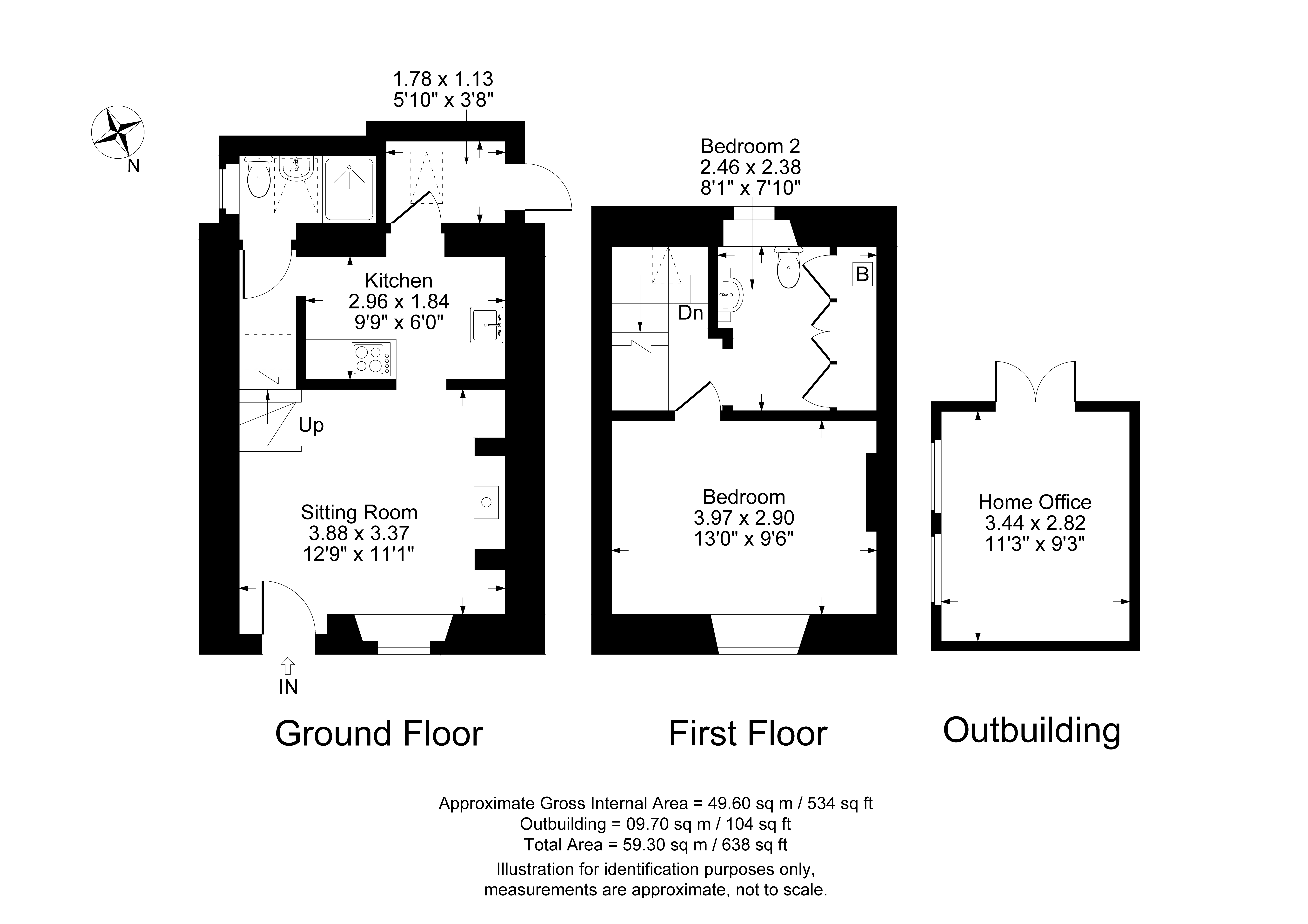 1, Country Cottages, Hook Norton floorplan