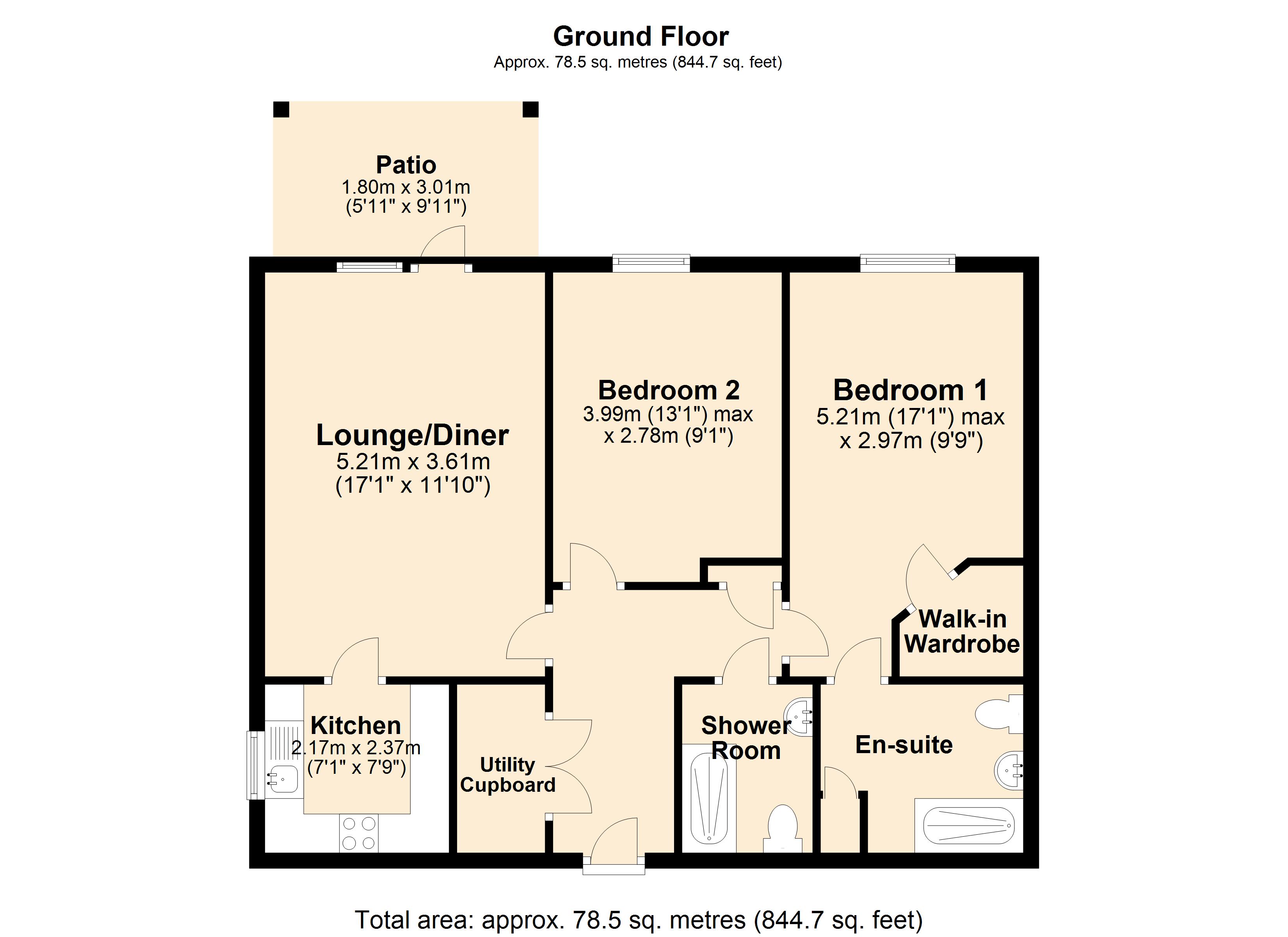 10, Applegate House, Wiltshire floorplan