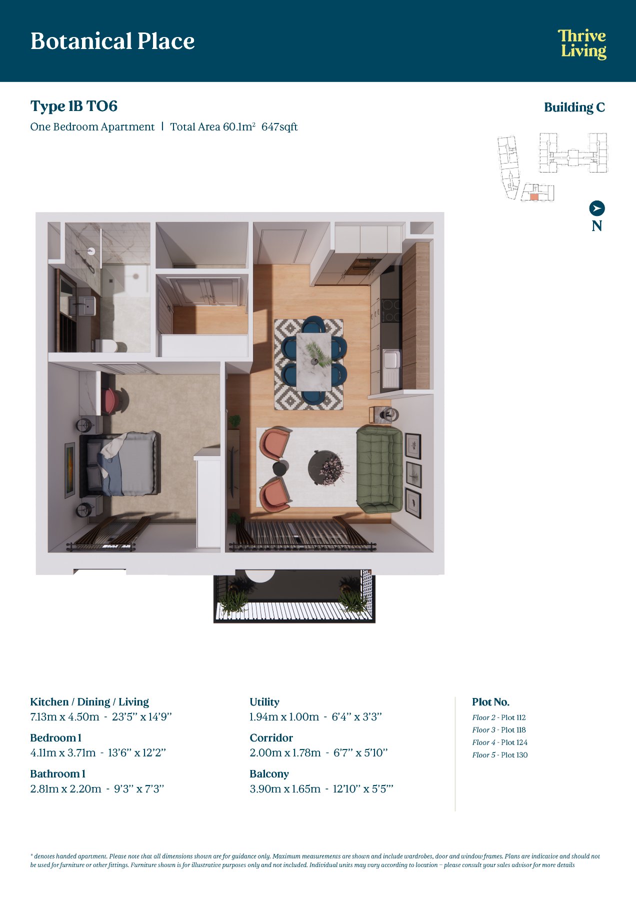 13, Copper Pot House, Surrey floorplan