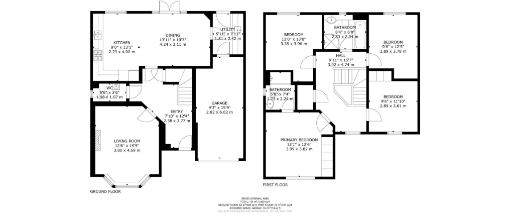 10, Yew Tree Avenue, Chester floorplan