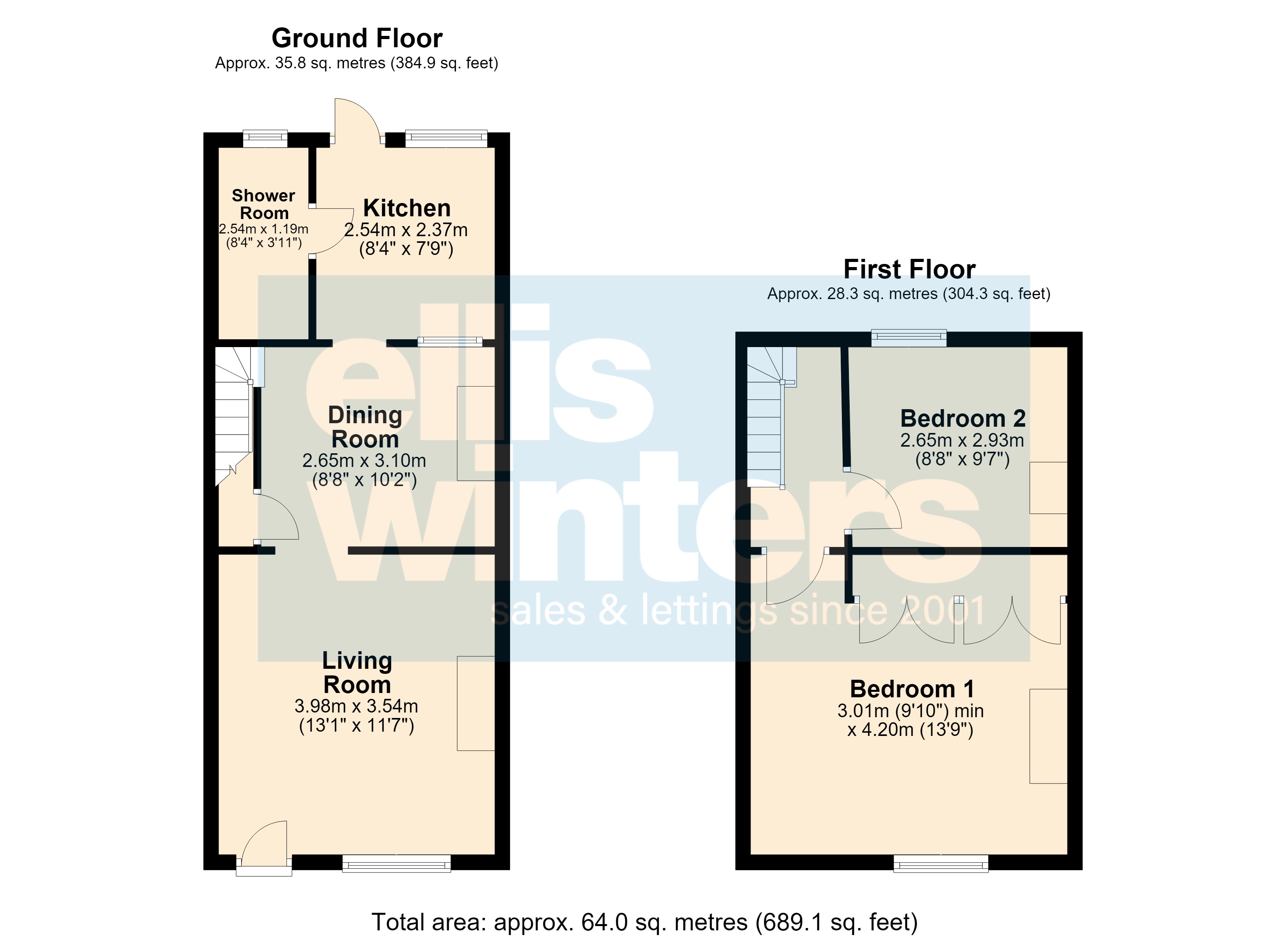 43, New Road, Chatteris floorplan