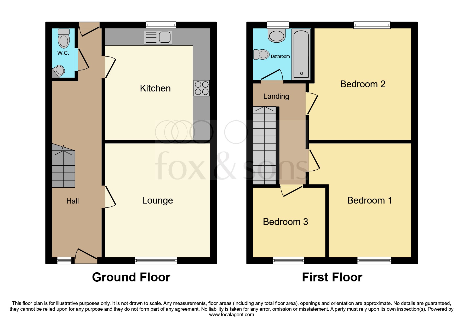 Grove Close, Watchet floorplan