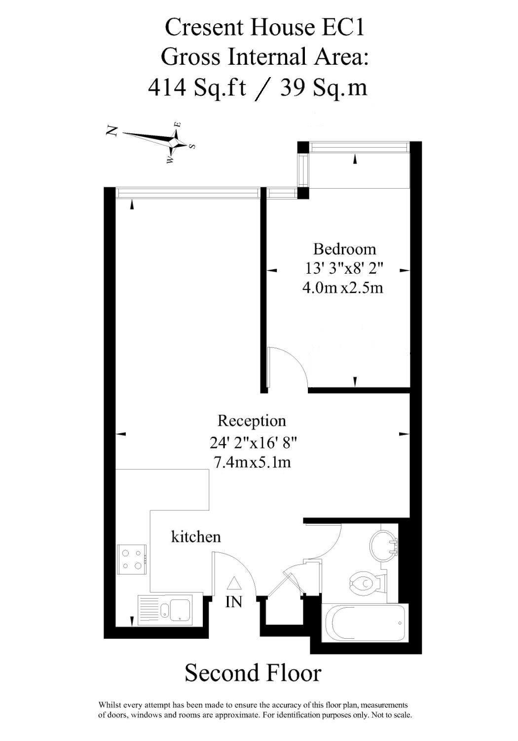 0 Bedrooms Studio to rent in Crescent House, Golden Lane Estate, City Of London EC1Y