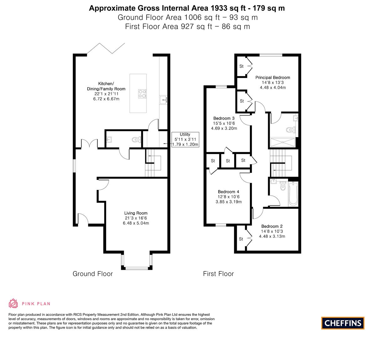 134, Cambridge Road, Great Shelford floorplan