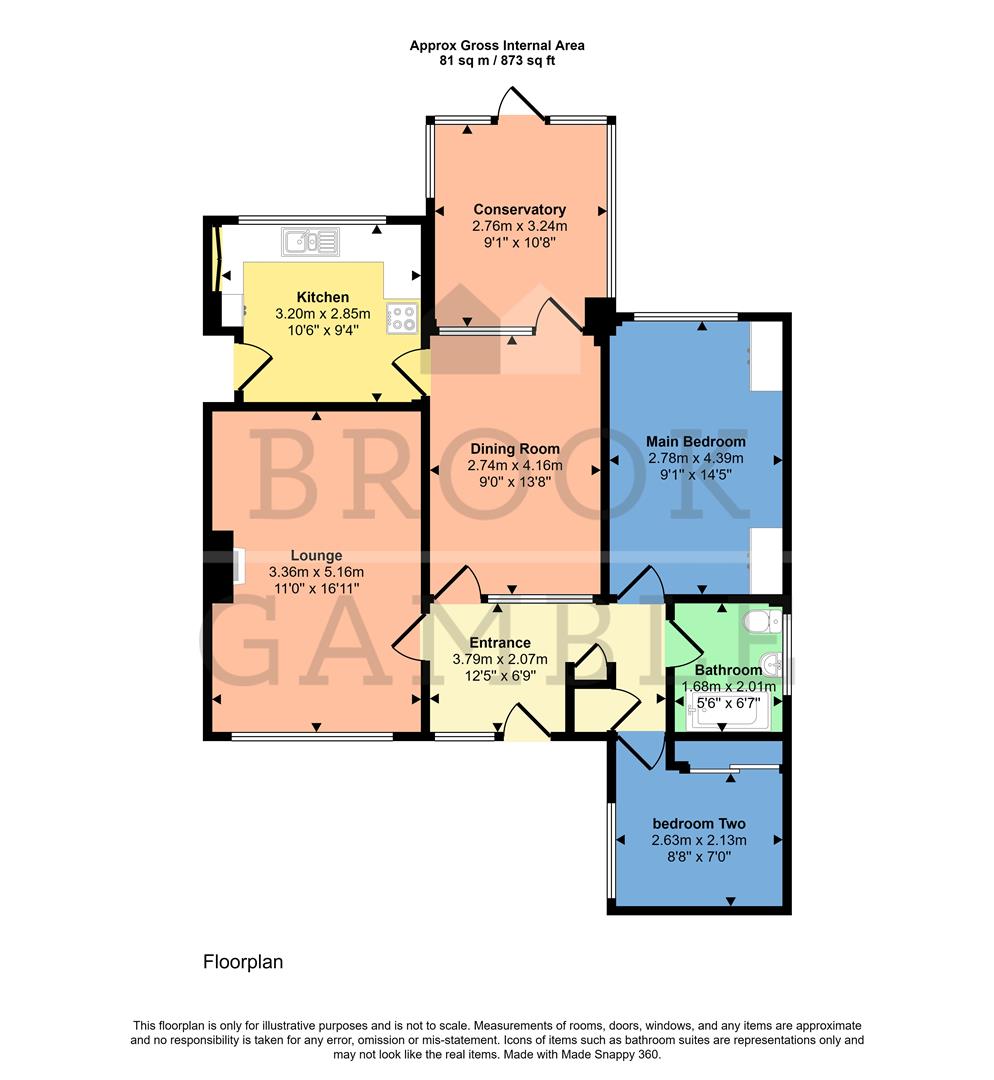 7, Buckhurst Close, Eastbourne floorplan