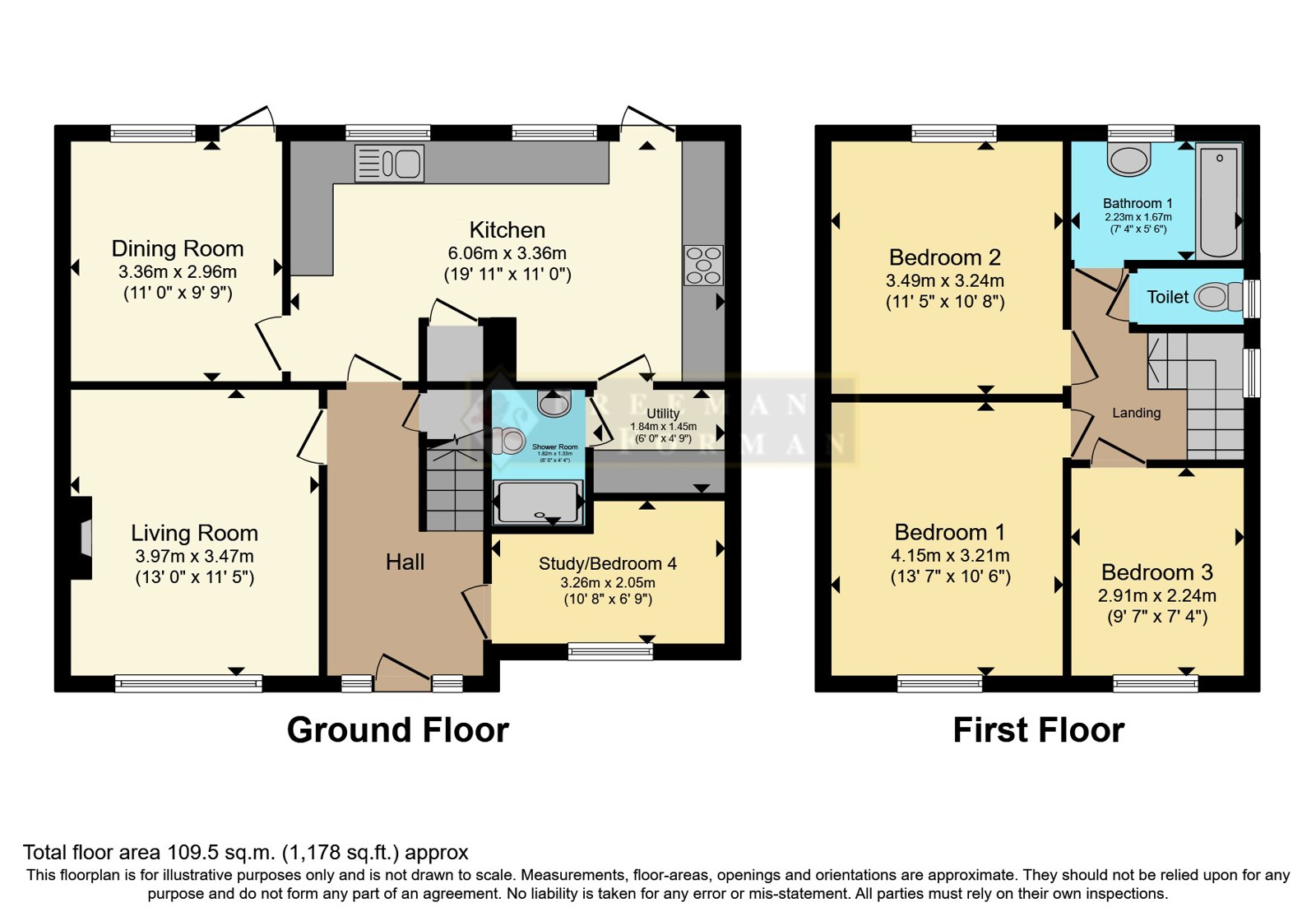 2, Plane Walk, Kent floorplan