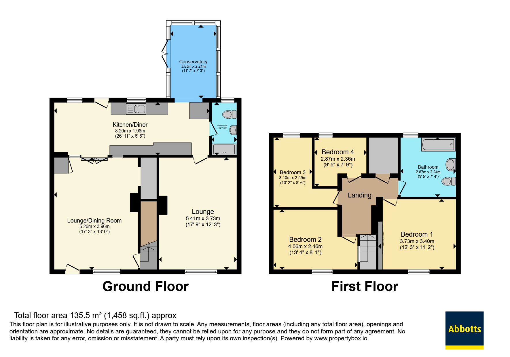57, Churchgate Way, King's Lynn floorplan