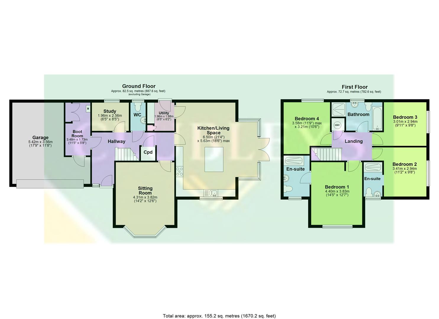 55, Hawling Road, Market Weighton floorplan