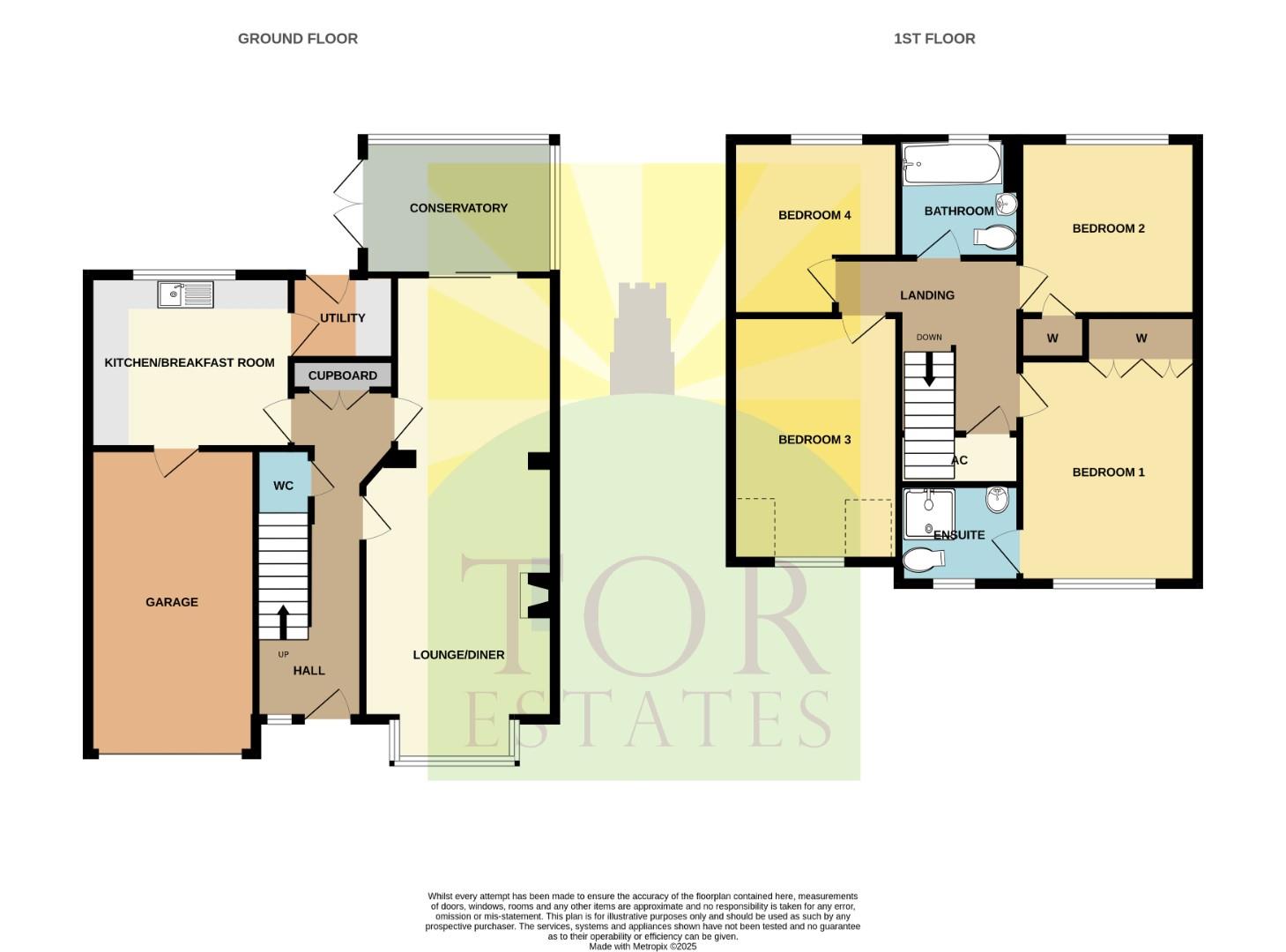 6, Mellanby Close, Street floorplan