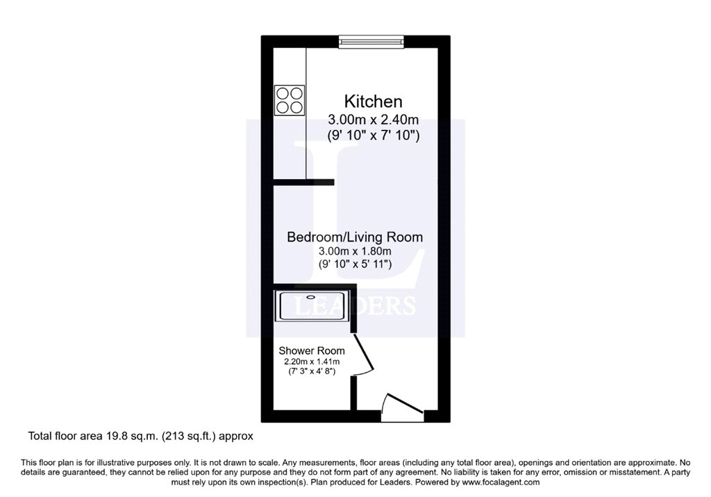377, Spring Place Student Halls, 4, Dumfries Street, Bedfordshire floorplan