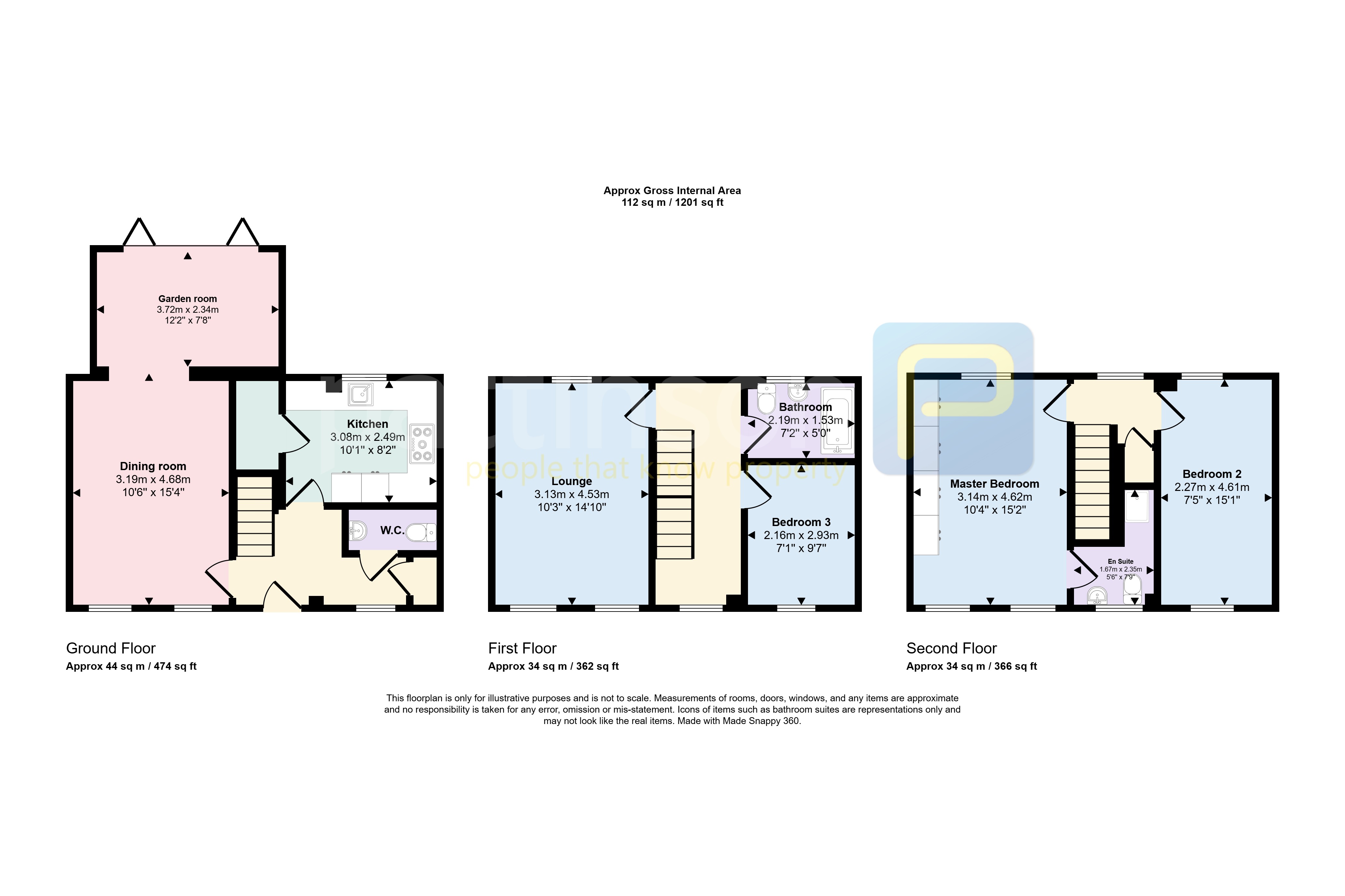 114, Bents Park Road, South Shields floorplan