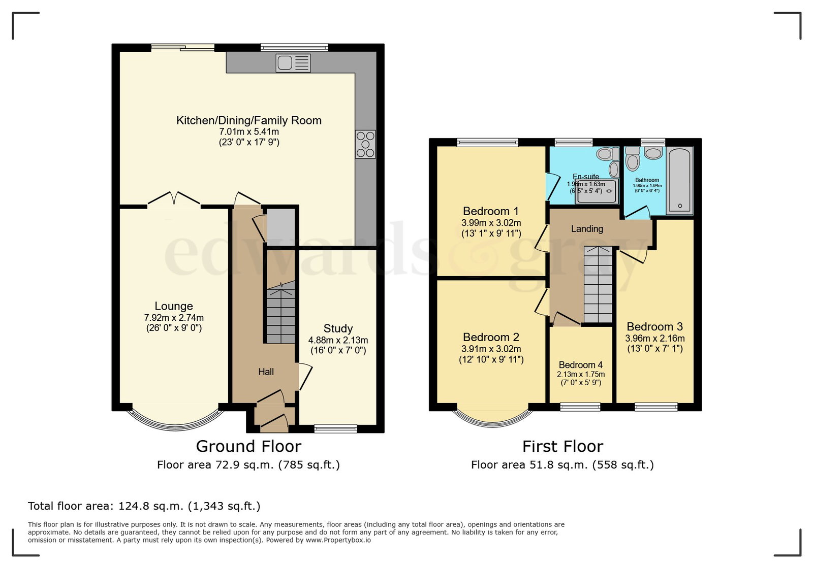 25, Selworthy Road, Castle Bromwich floorplan