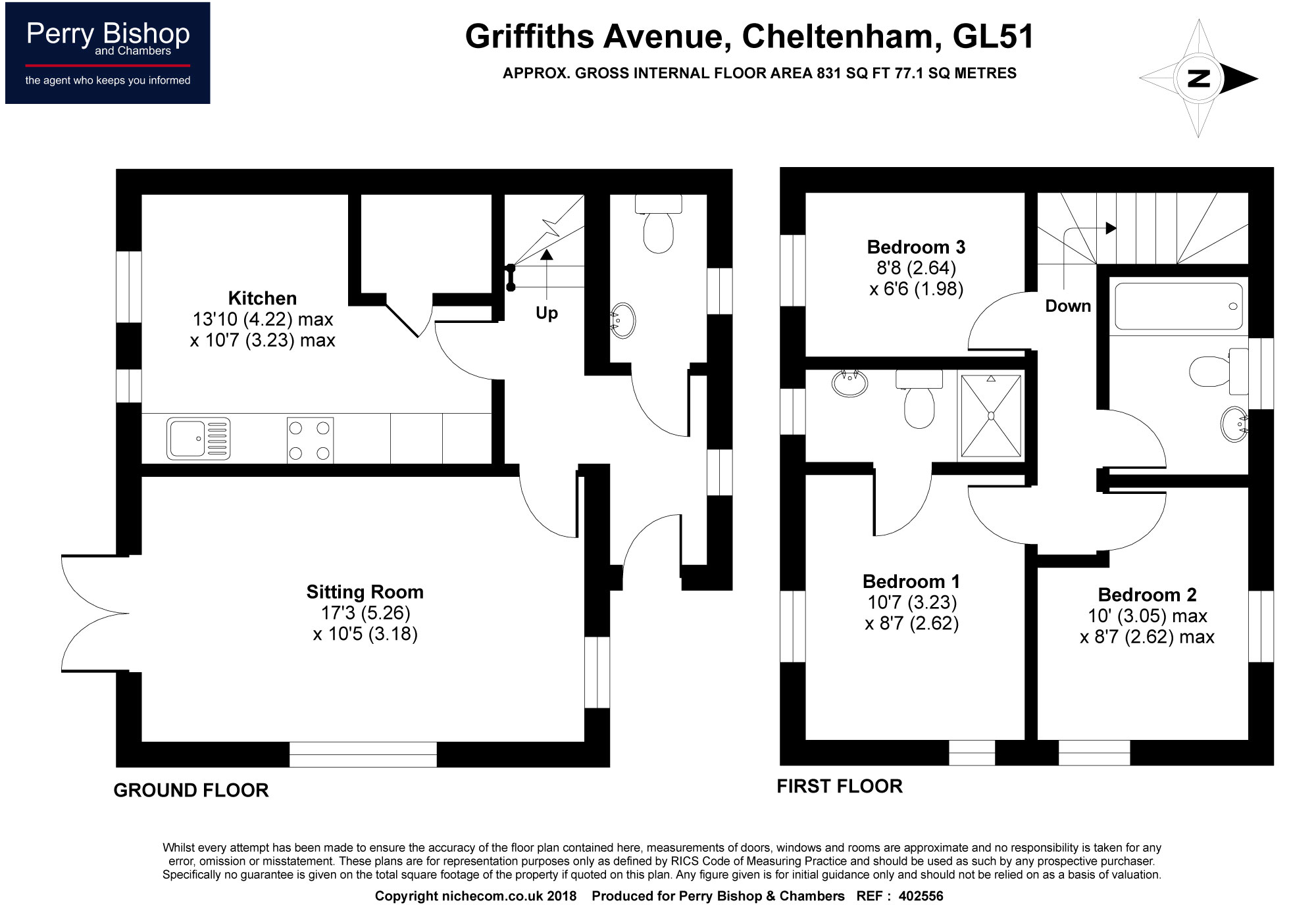 3 Bedrooms Semi-detached house for sale in Griffiths Avenue, St. Marks, Cheltenham GL51