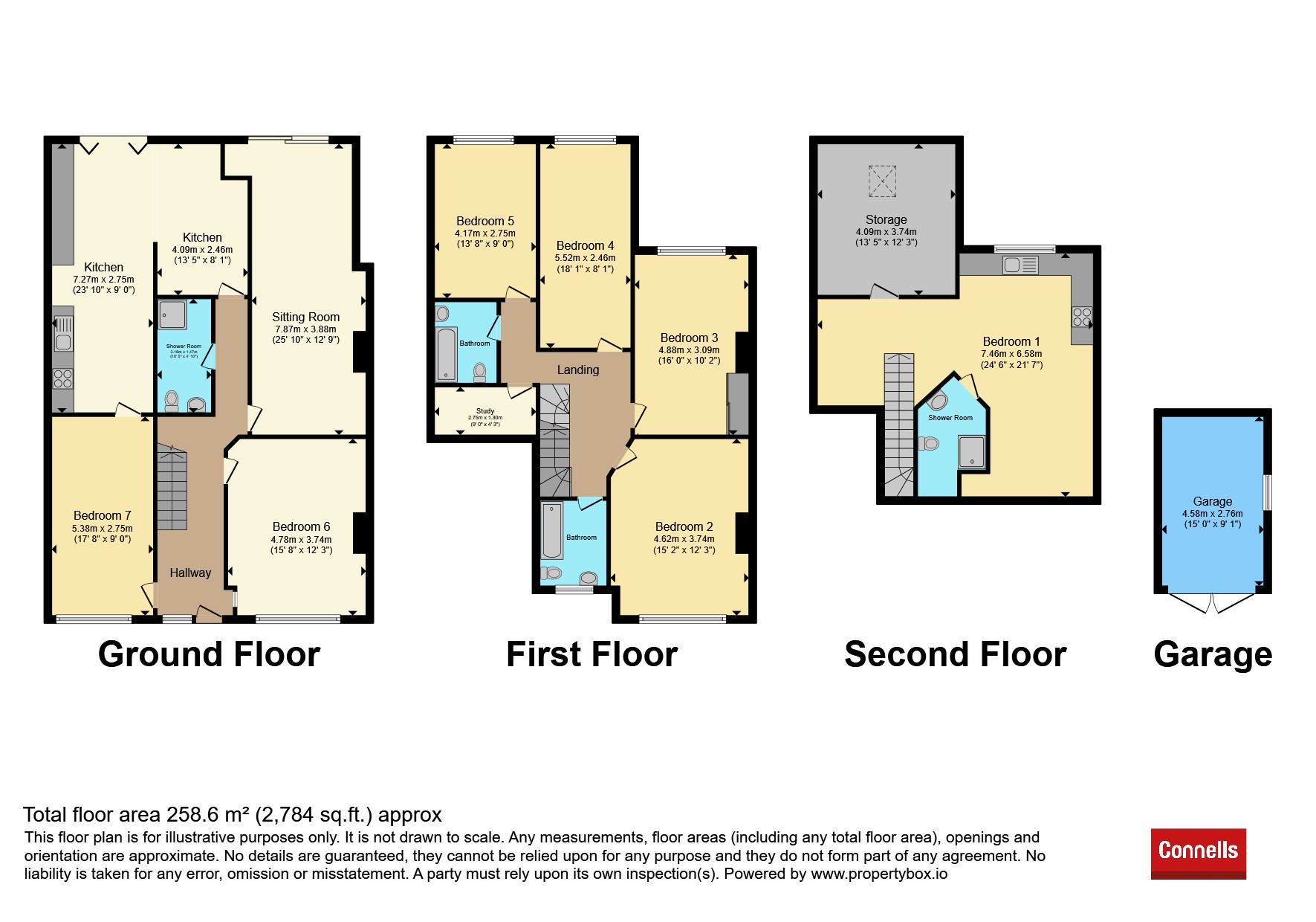 54, Churchill Avenue, Harrow floorplan