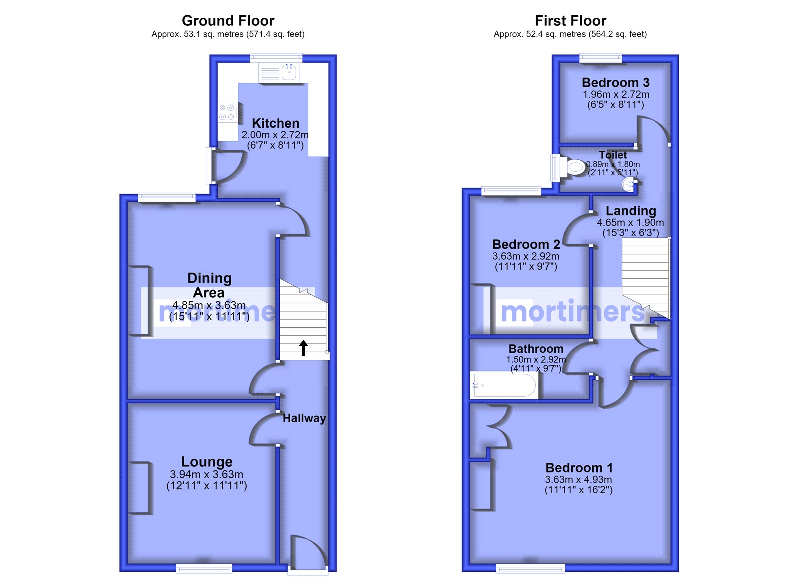 138, Olive Lane, Lancashire floorplan