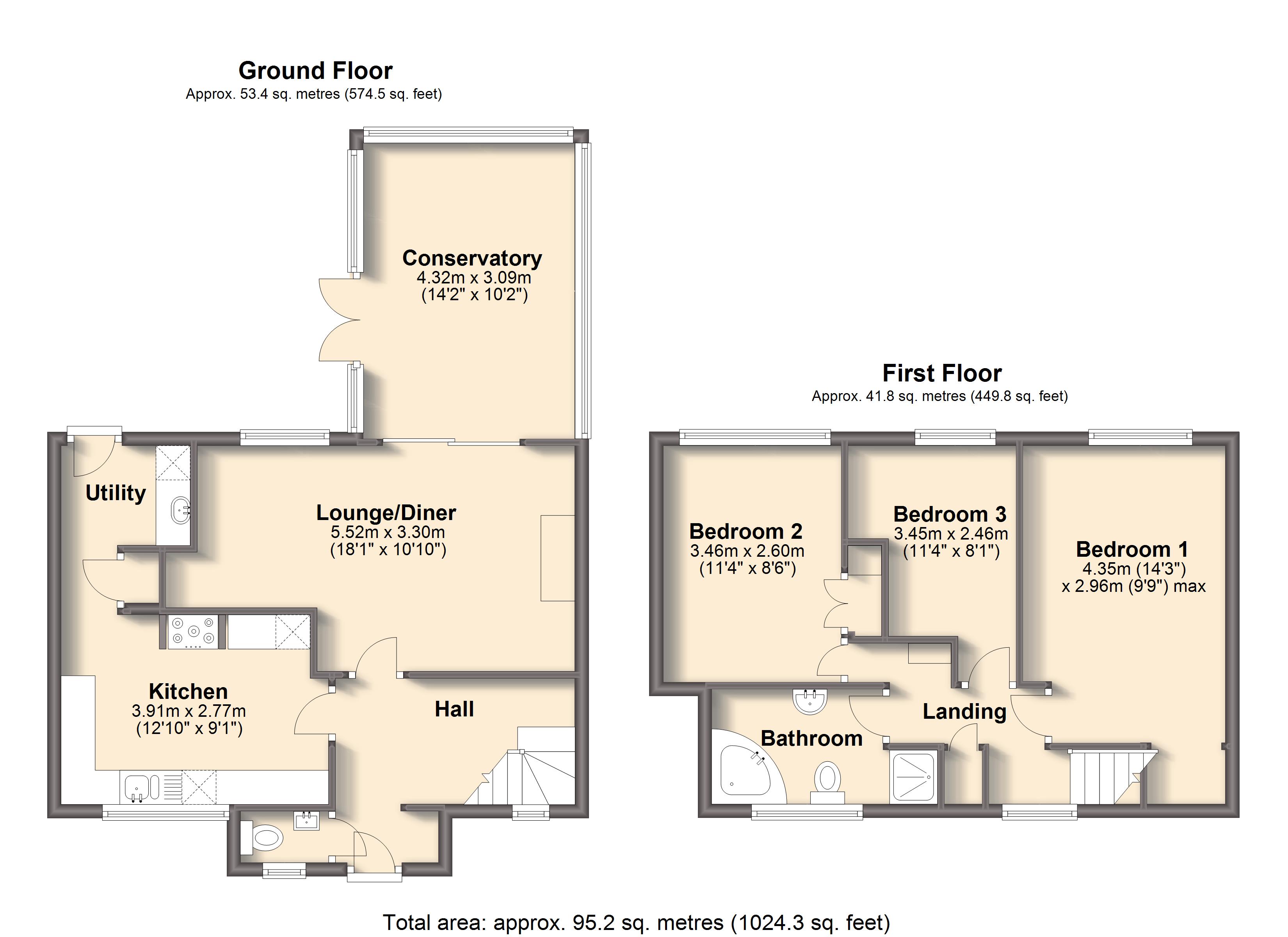 3 Bedrooms End terrace house for sale in Churston Road, Ashgate, Chesterfield S40