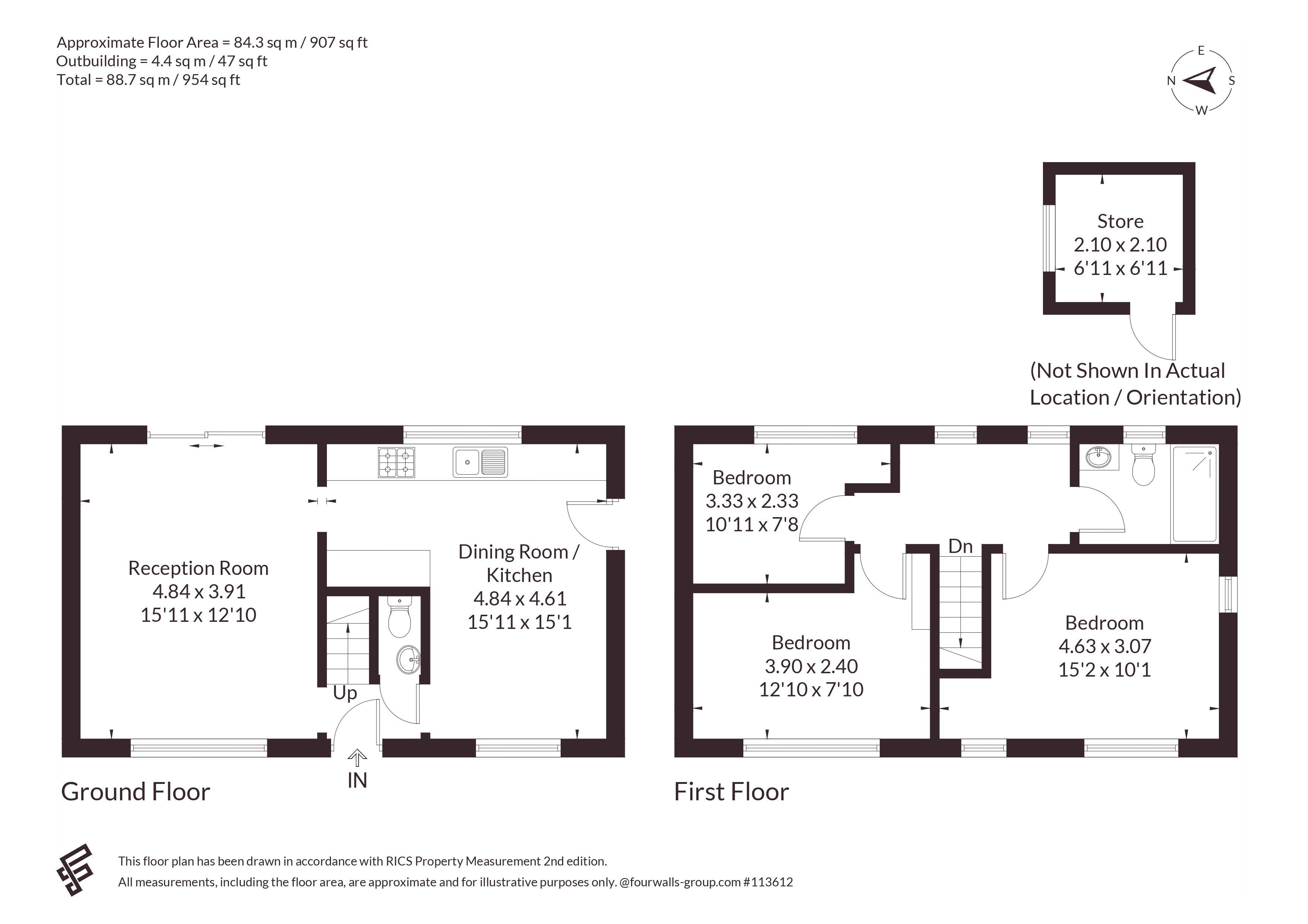 60, Hilltop Close, Berkshire floorplan