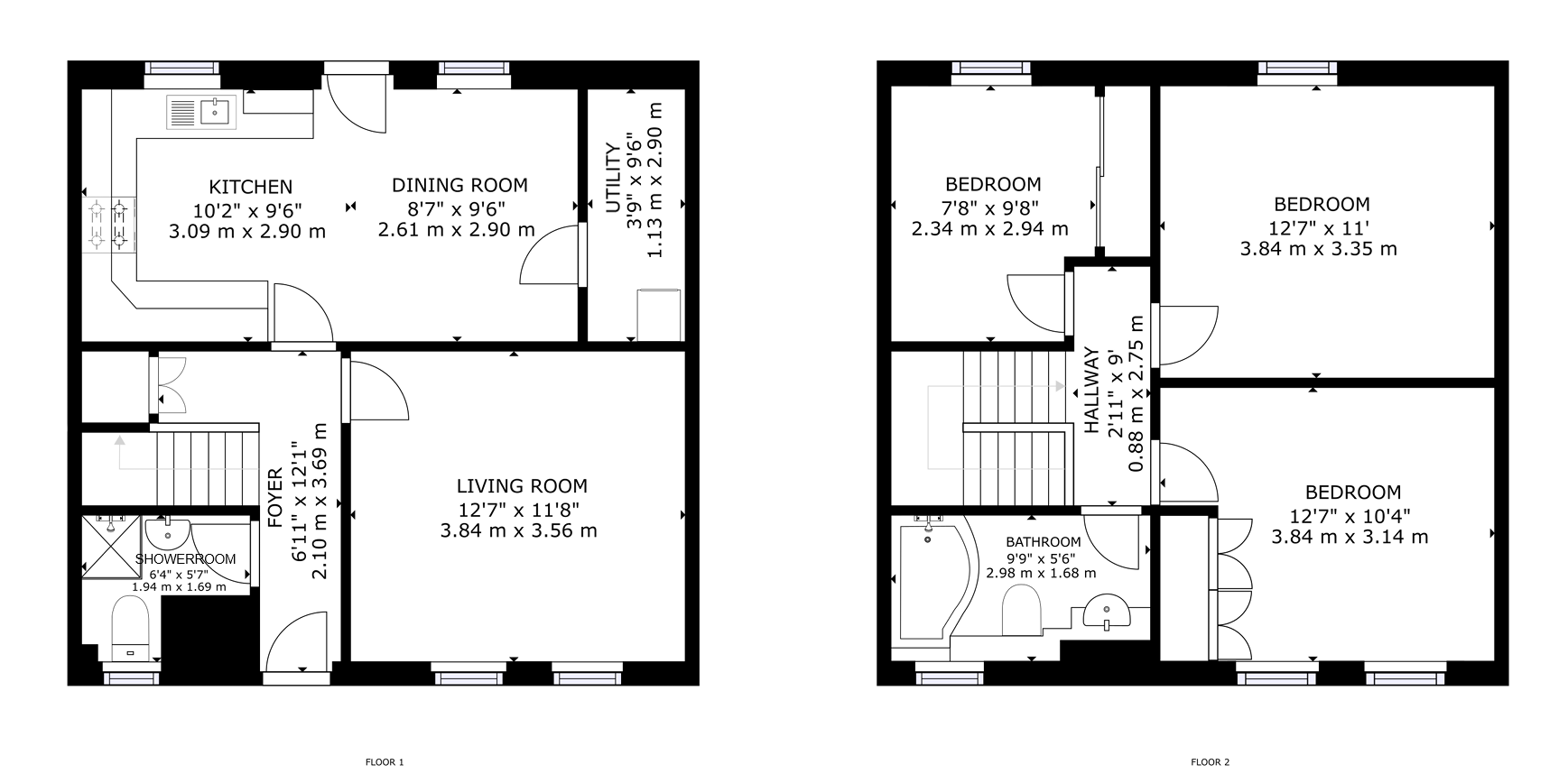 2, Hardie Court, Stirling floorplan