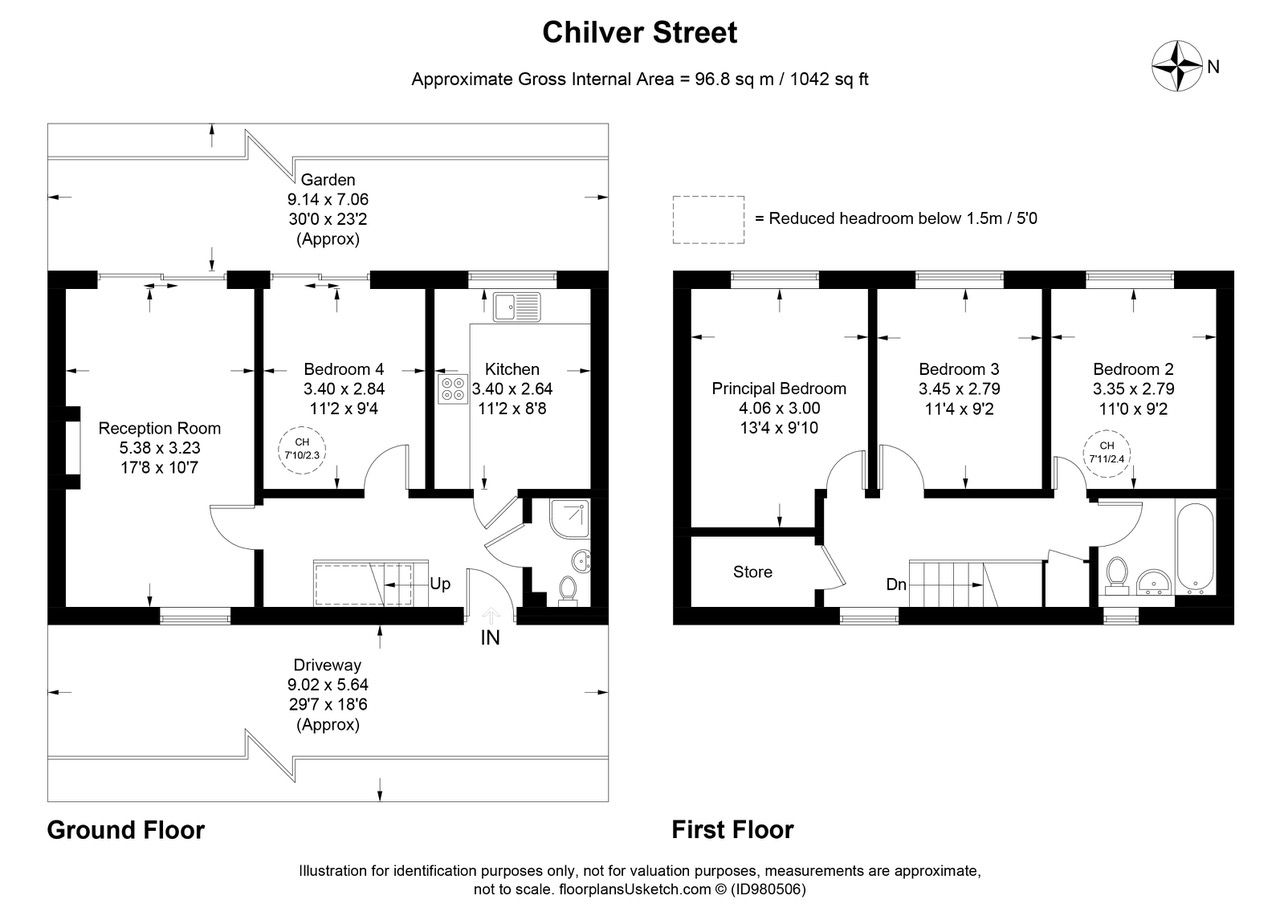 50 Chilver Street, London floorplan