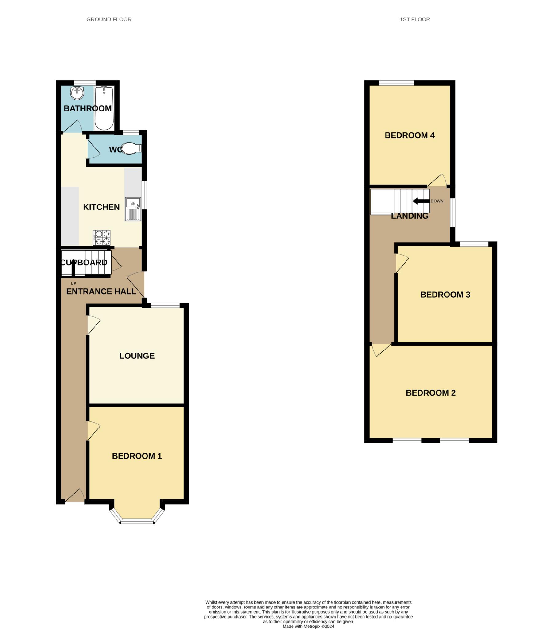 De Beauvoir Road, Reading floorplan