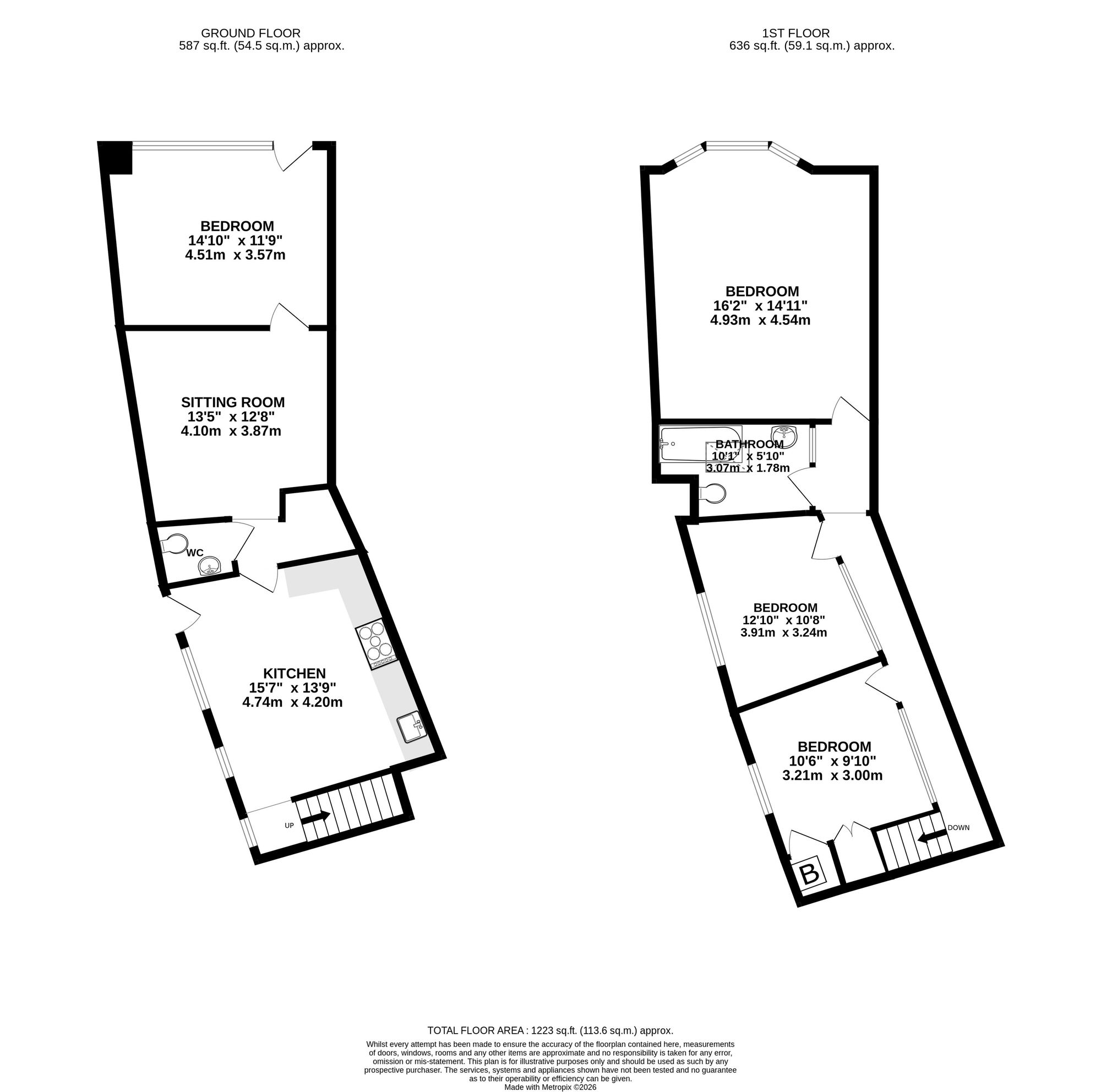 Helmscott, Penryn floorplan