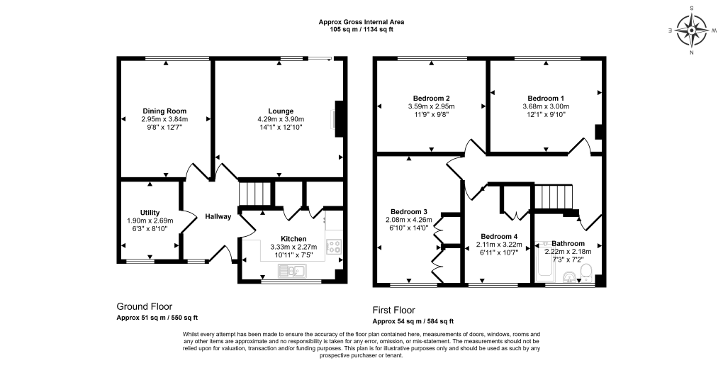 5, Shakespeare Road, Dartford floorplan