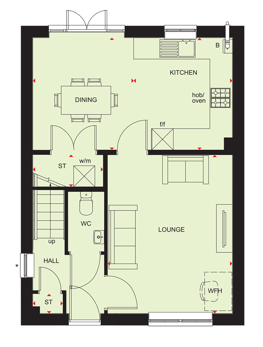 HA409120, Bromyard Road, Rushwick, Worcester floorplan