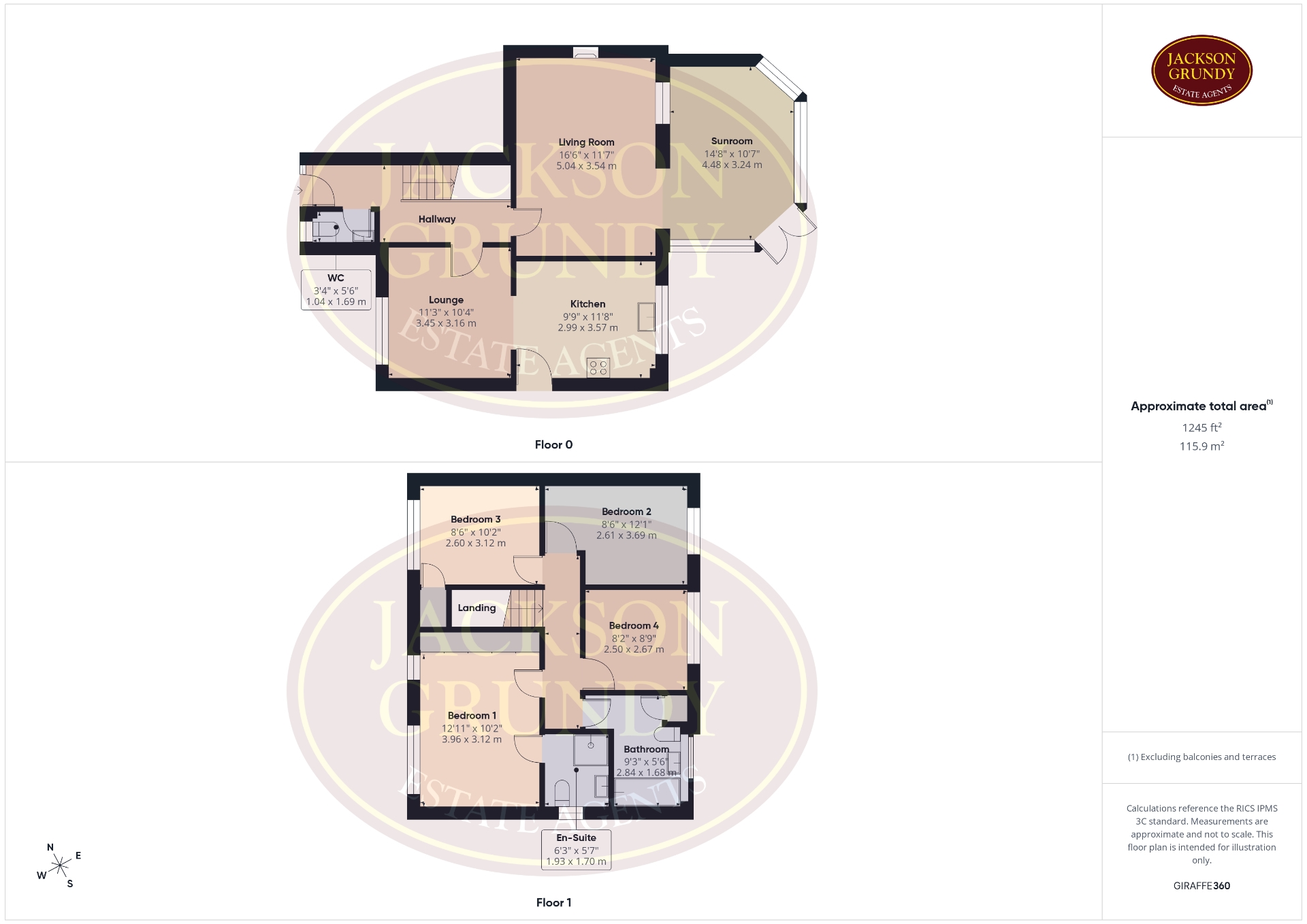 18, Limefields Way, Northampton floorplan