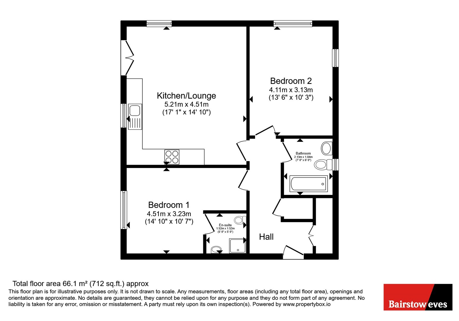 95b Dudley House,, Dudley Close, Essex floorplan