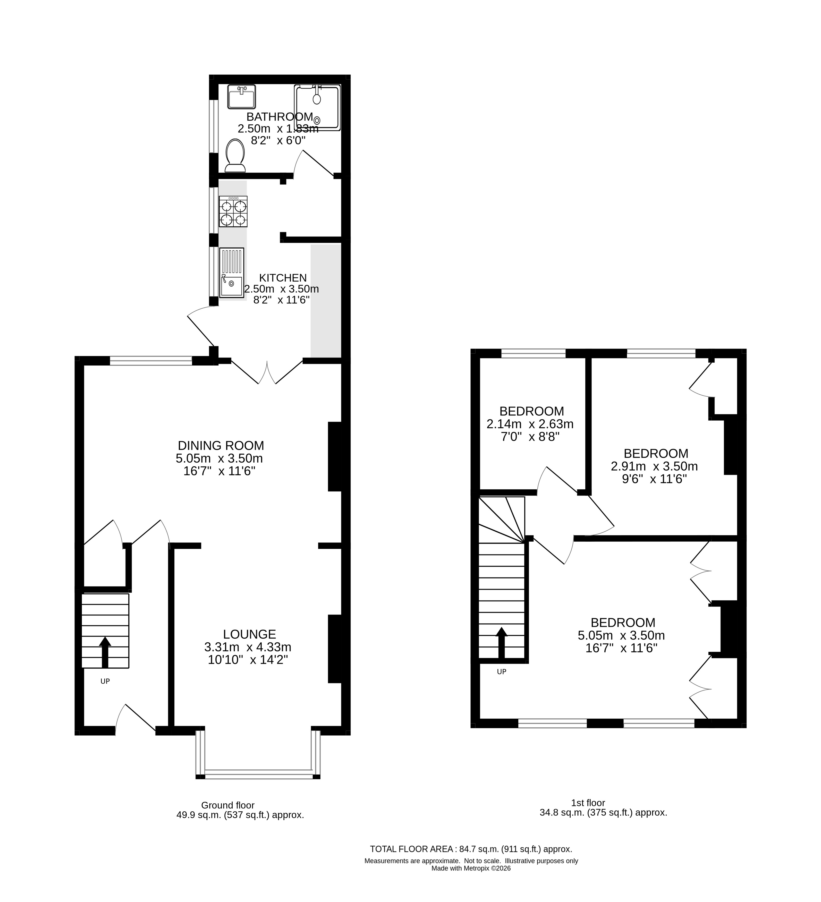 Stanley Road, Carshalton, SM5 floorplan