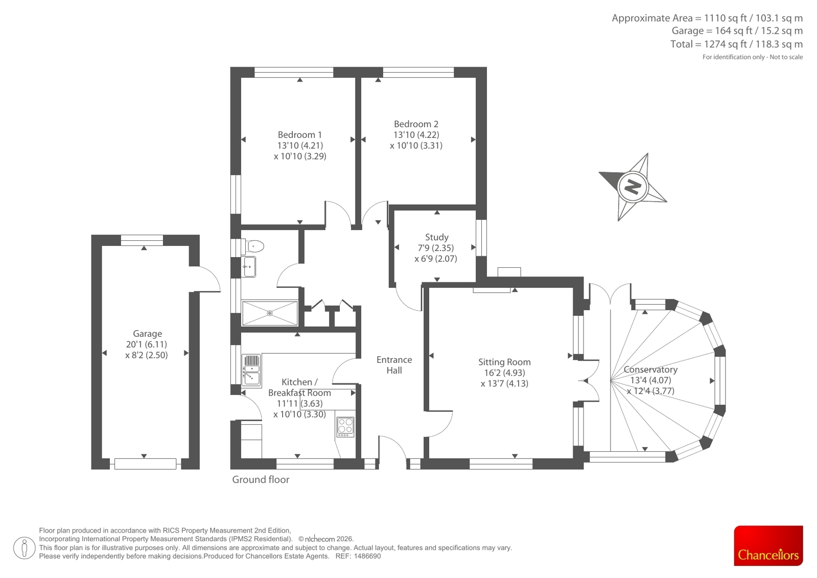 14, The Hyde, Aylesbury floorplan
