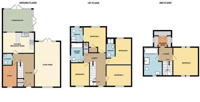 2, School Court, Bristol floorplan