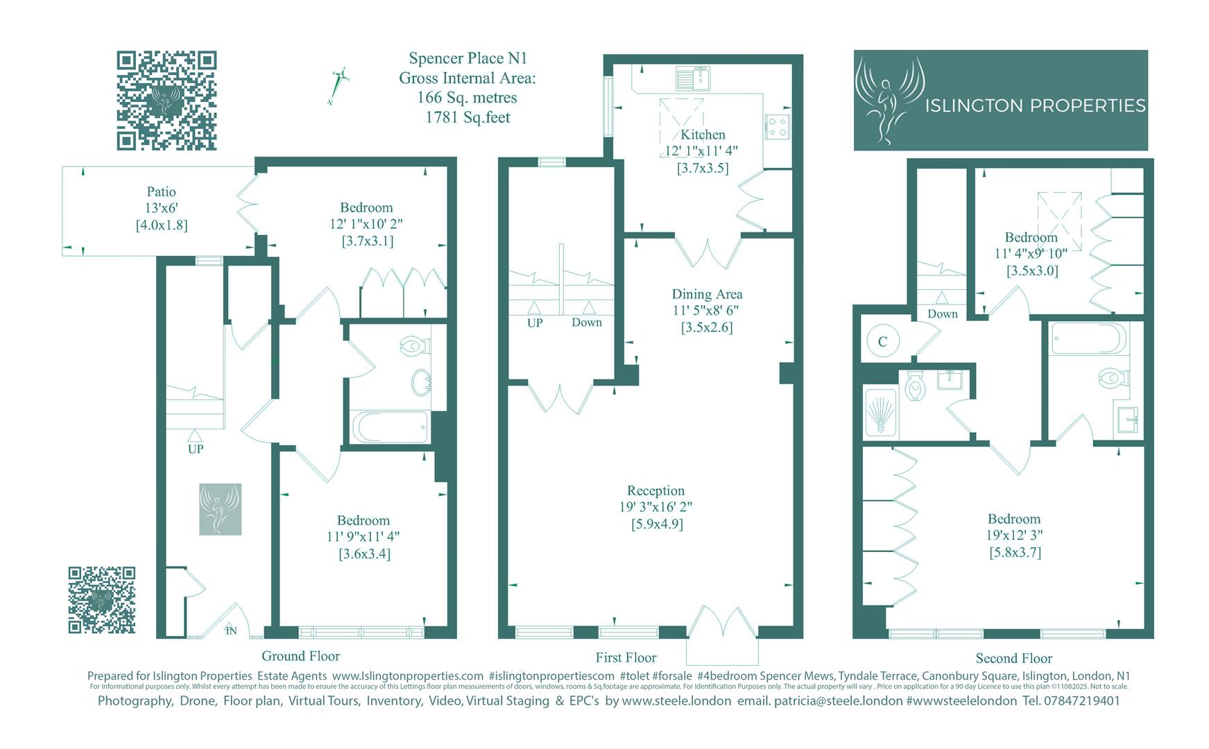 8, Spencer Place, London floorplan