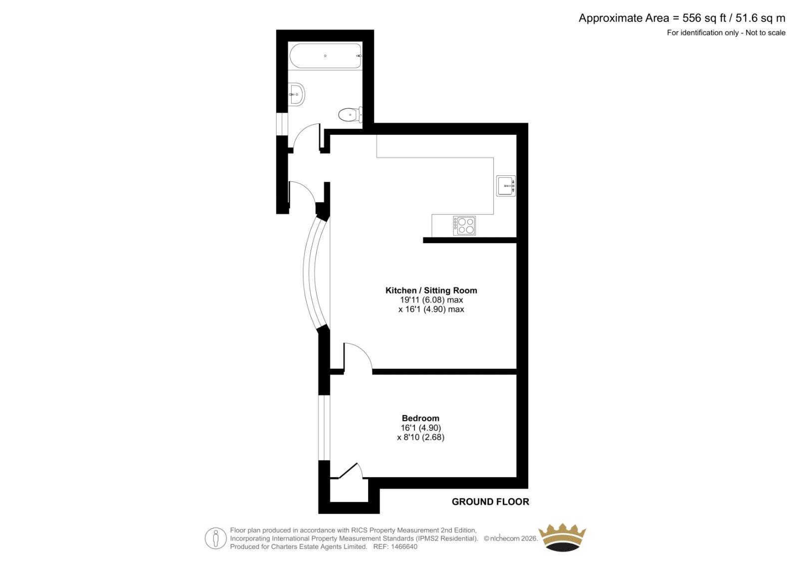 12, Old Cove Road, Hampshire floorplan