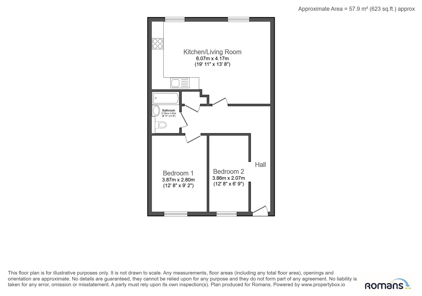 Southgate Street, Somerset floorplan