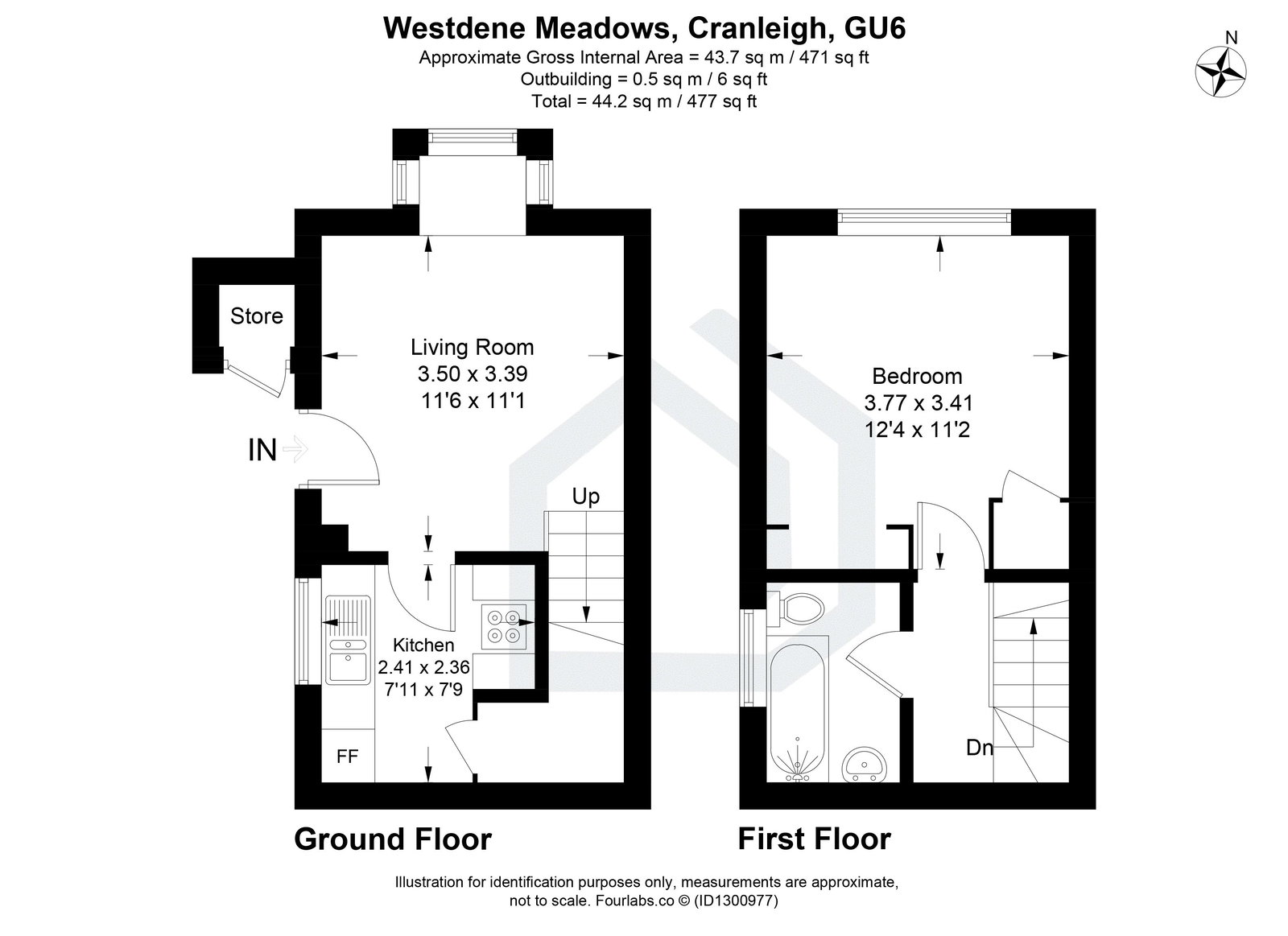 16, Westdene Meadows, Cranleigh floorplan