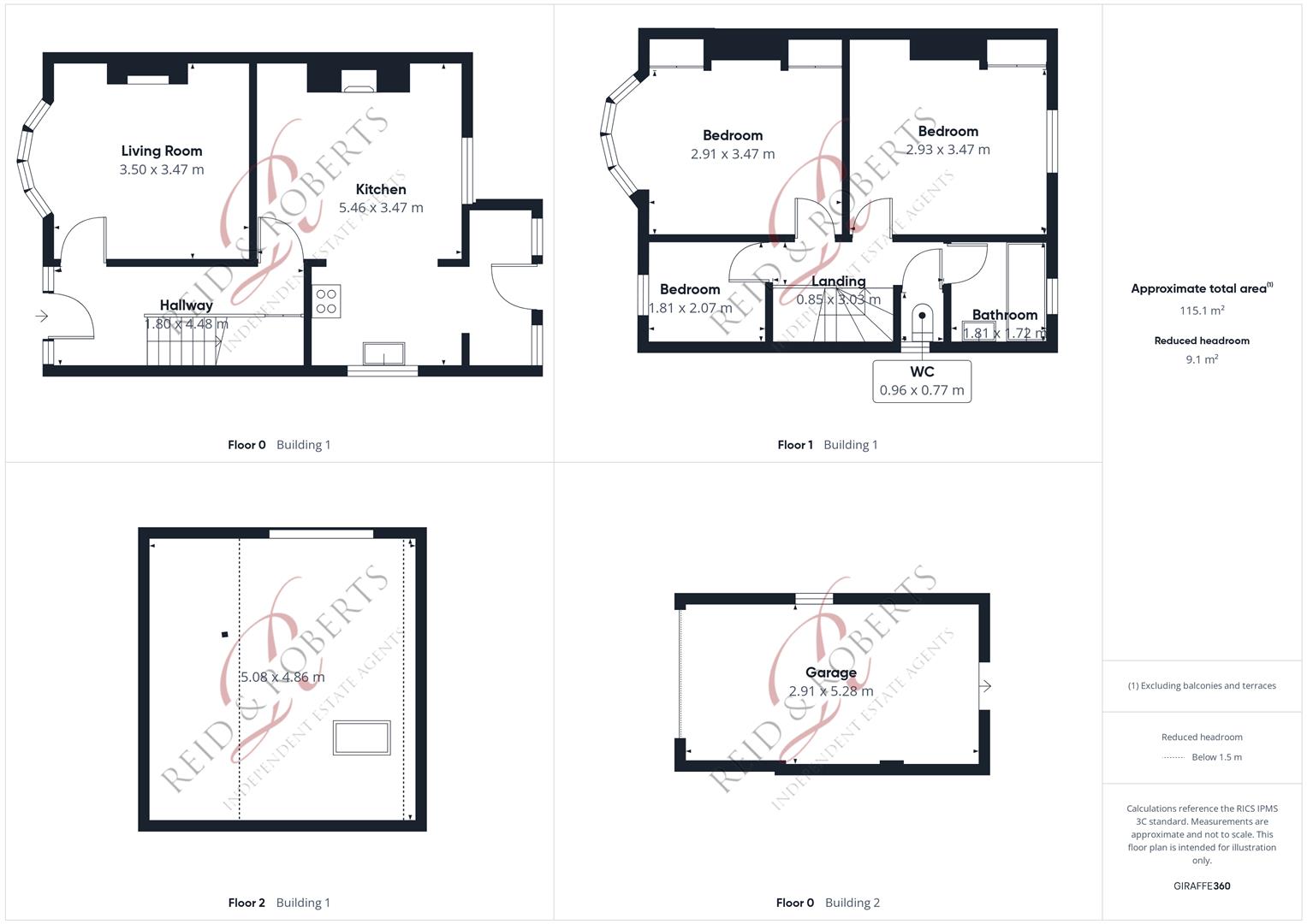 4, Jubilee Villas, Wrexham floorplan