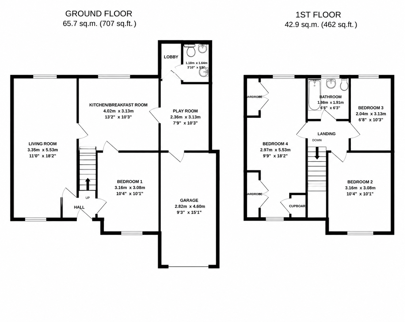 Shinfield Road, Reading floorplan