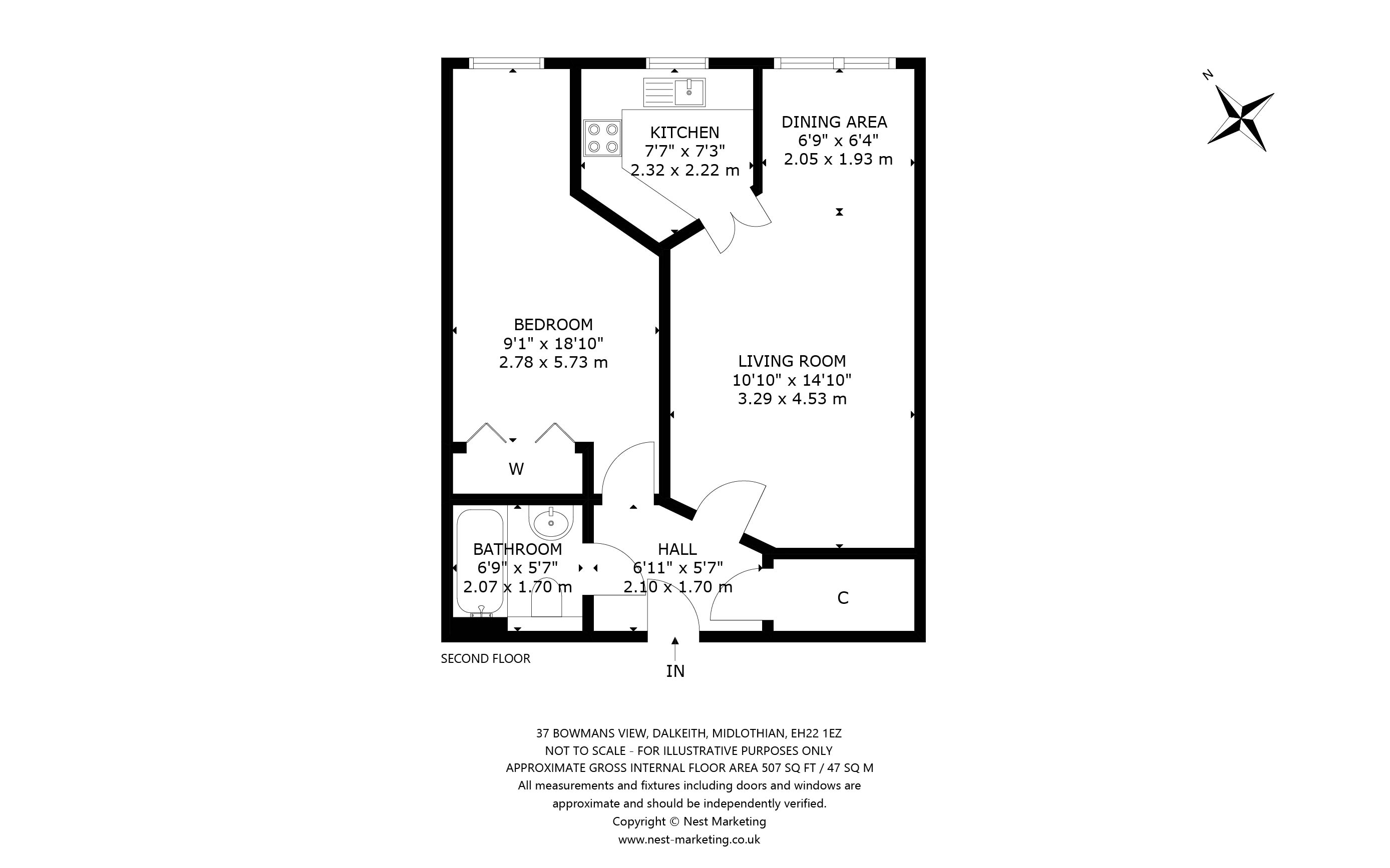 37, Bowmans View, Dalkeith floorplan