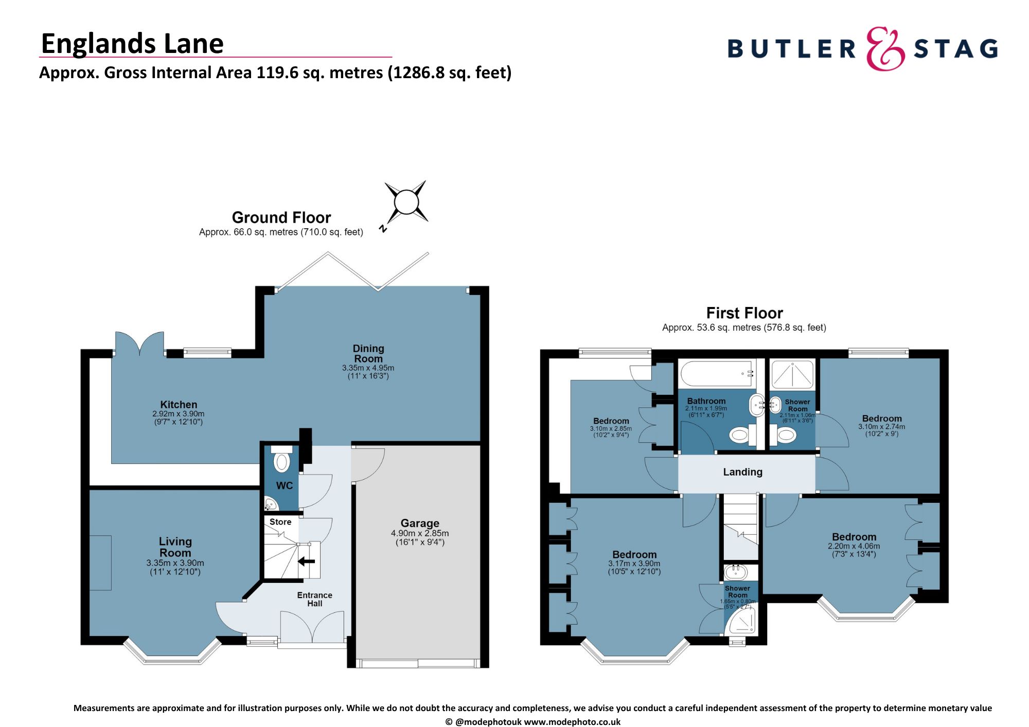 185 Englands Lane, Loughton floorplan