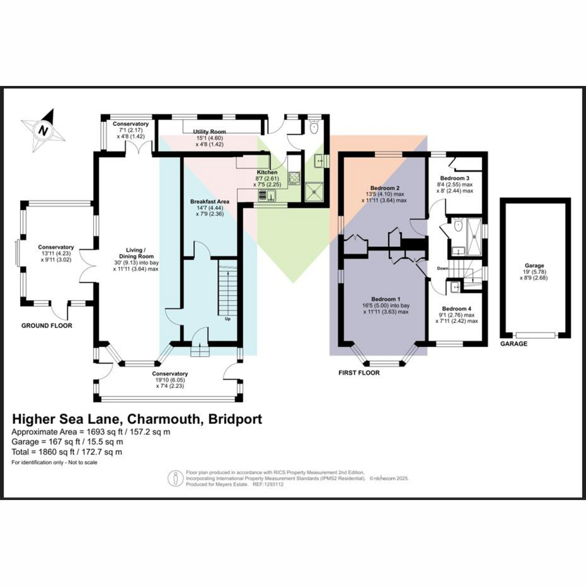 Flat Westcliffe, Higher Sea Lane, Charmouth, Higher Sea Lane floorplan