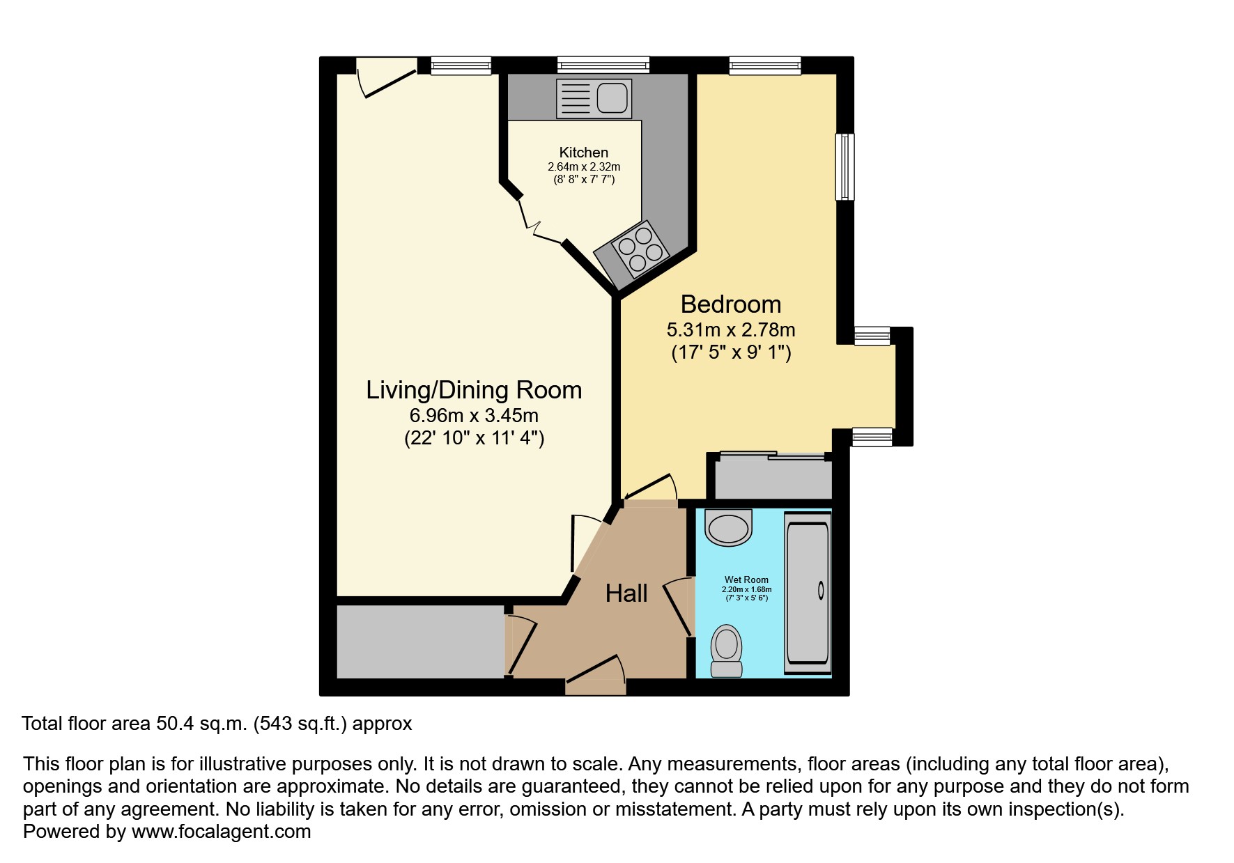6, Lefroy Court, Cheltenham floorplan