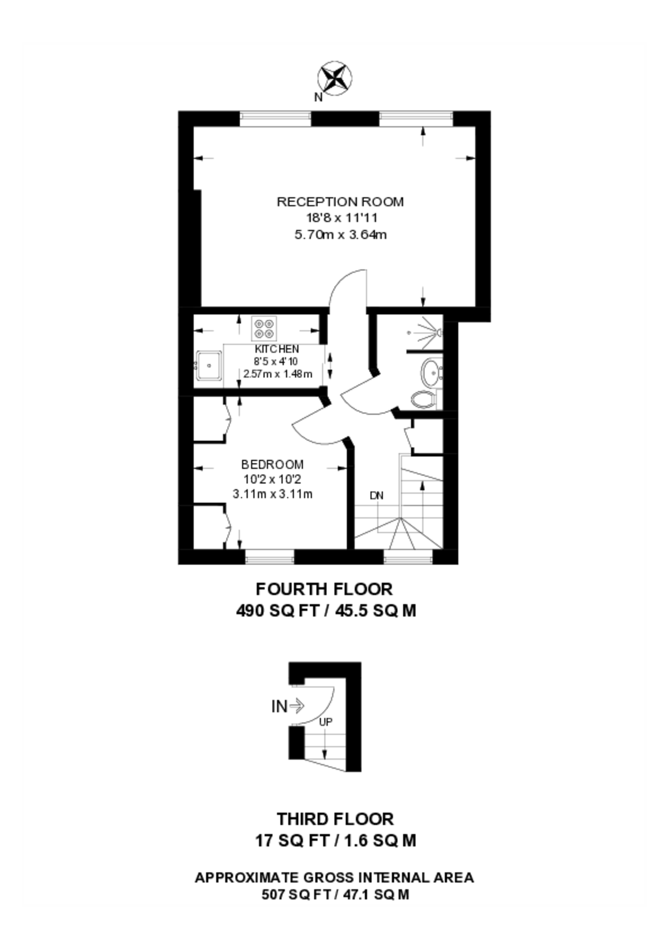 Sutherland Avenue, Maida Vale floorplan