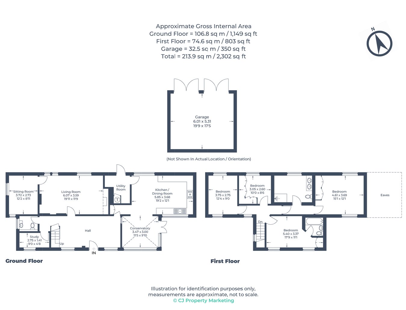 Pond Cottage, Oxford Street, Great Missenden floorplan