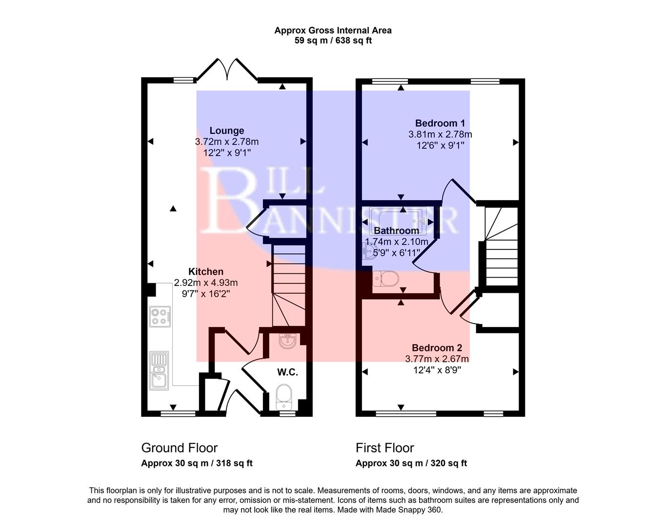15, Hull Road, Camborne floorplan