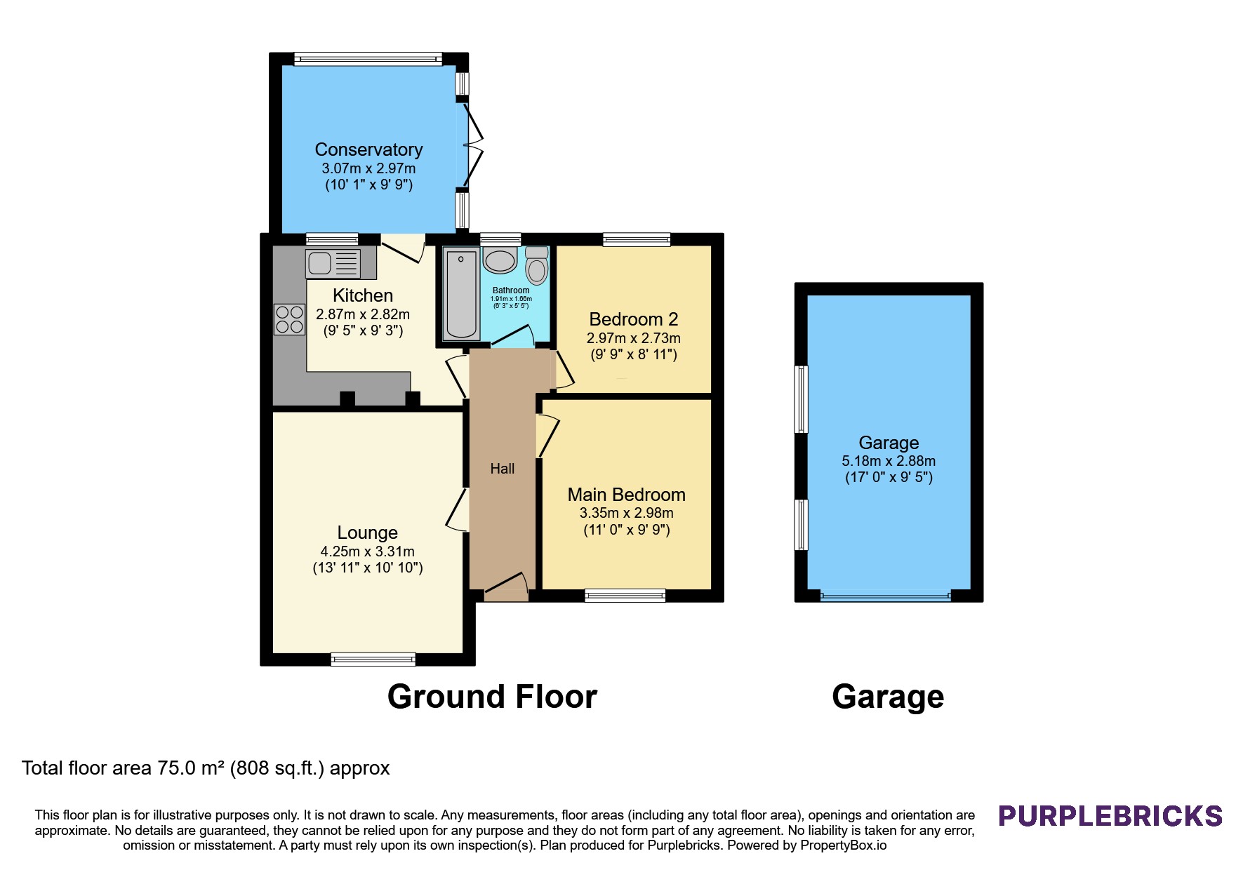 14, Birkdale Avenue, Oldham floorplan